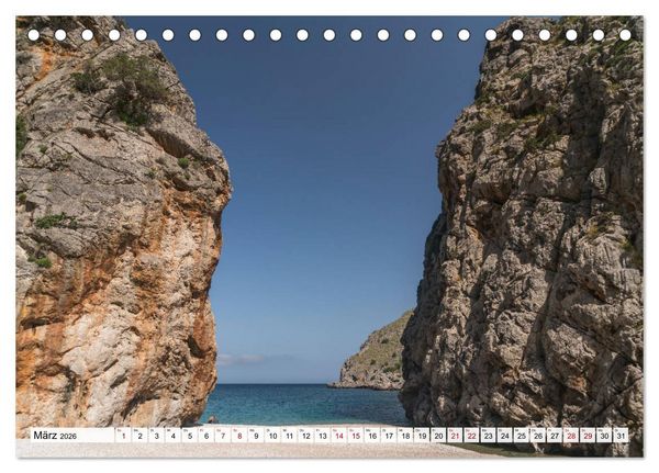 Produktbild: Traumstr&auml;nde auf Mallorca (Tischkalender 2026 DIN A5 quer), CALVENDO Monatskalender