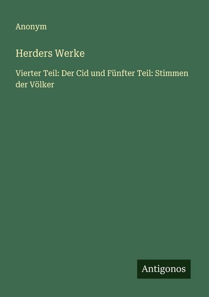 Produktbild: Herders Werke