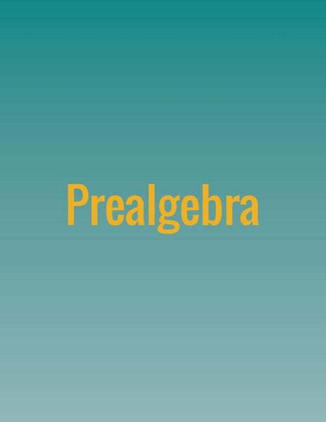 Produktbild: Prealgebra