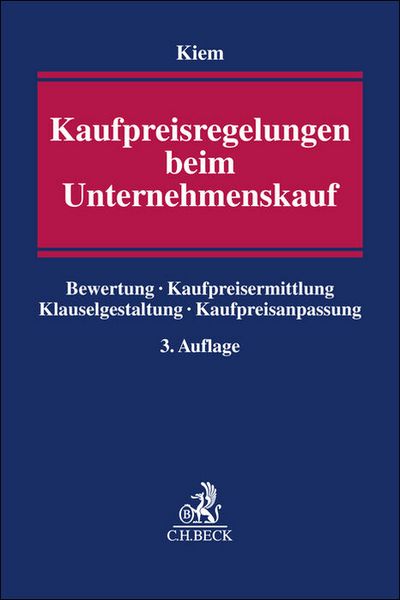 Produktbild: Kaufpreisregelungen beim Unternehmenskauf
