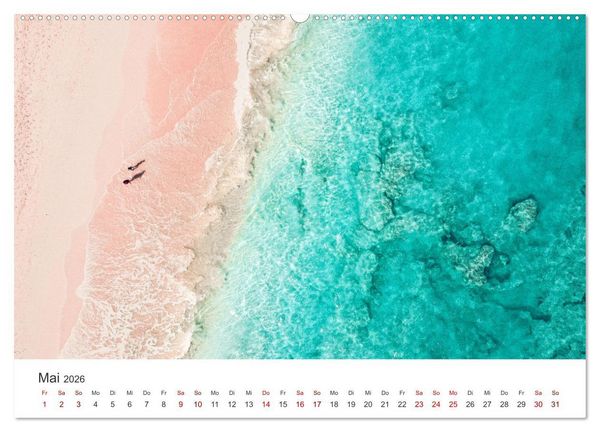 Produktbild: Bermuda - Eine Reise zu den Bermudainseln. (Wandkalender 2026 DIN A2 quer), CALVENDO Monatskalender