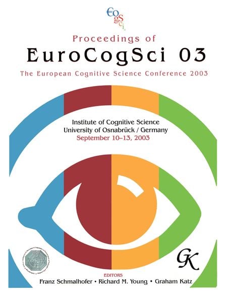Produktbild: Proceedings of Eurocogsci 03