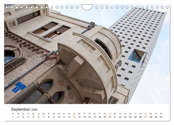Produktbild: TEL AVIV Fassaden (Wandkalender 2026 DIN A4 quer), CALVENDO Monatskalender