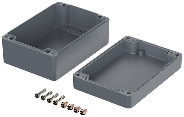 Produktbild: Bopla EUROMAS A 126 01126000 Industrie-Geh&auml;use 200 x 140 x 91 Aluminium Silber-Grau (RAL 7001) 1 St.