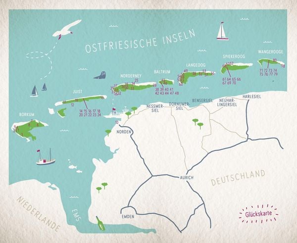 Produktbild: Gl&uuml;cksorte auf den Ostfriesischen Inseln