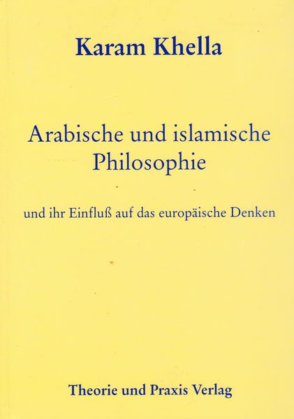 Arabische und islamische Philosophie