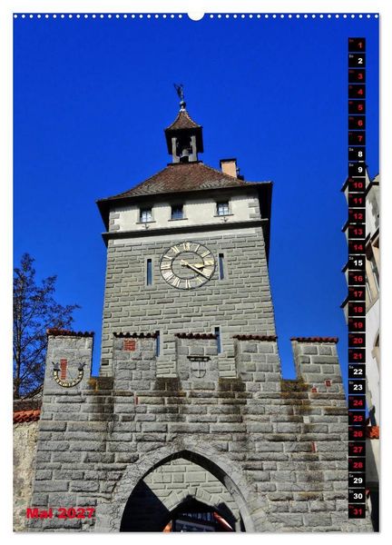 Produktbild: Unterwegs in Konstanz (Wandkalender 2027 DIN A2 hoch), CALVENDO Monatskalender