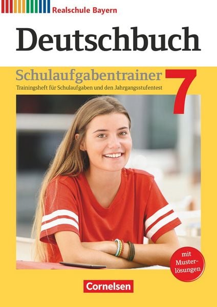 Deutschbuch 7. Jahrgangsstufe - Realschule Bayern - Schulaufgabentrainer mit Lösungen, Taschenbuch von Sonja Wiesiollek,Gertraud Bildl,Gunder