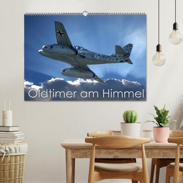 Produktbild: Oldtimer am Himmel (Wandkalender 2026 DIN A2 quer), CALVENDO Monatskalender