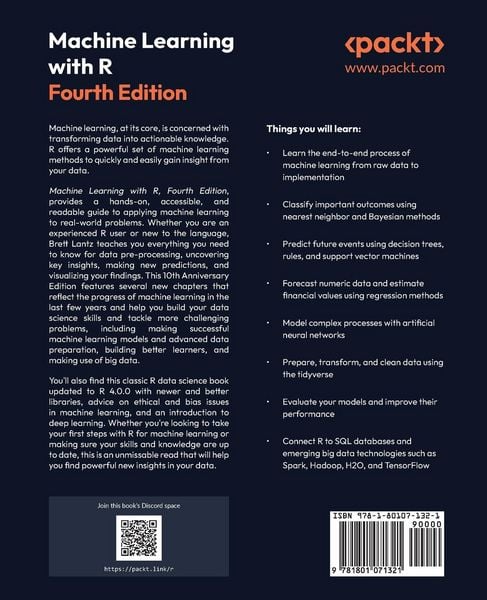 Produktbild: Machine Learning with R - Fourth Edition