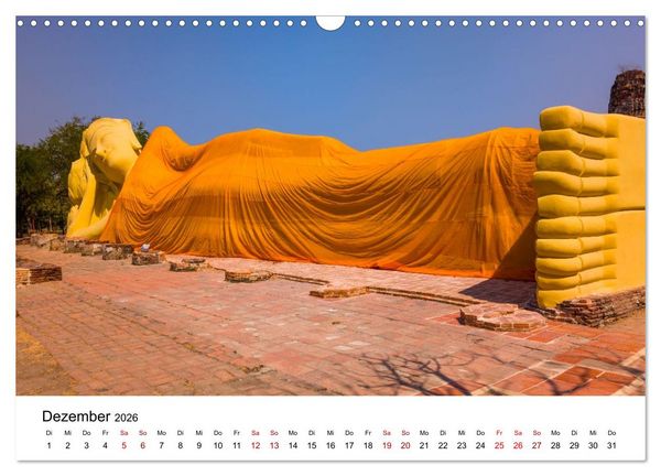Produktbild: 3 Tage Bangkog (Wandkalender 2026 DIN A3 quer), CALVENDO Monatskalender