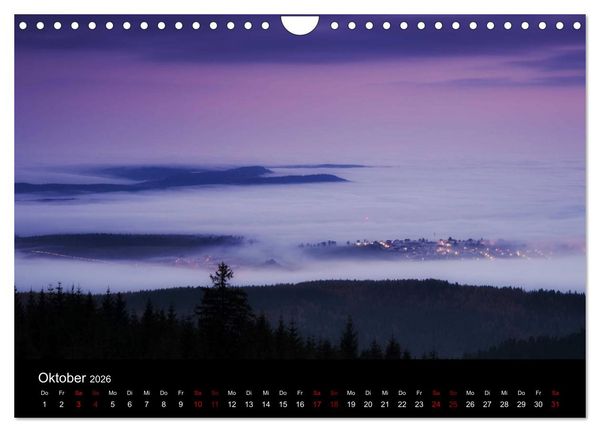 Produktbild: Wundersame Natur in Deutschland (Wandkalender 2026 DIN A4 quer), CALVENDO Monatskalender