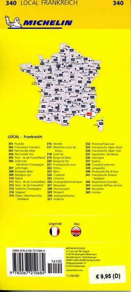 Produktbild: Michelin Provence - Cote d'Azur