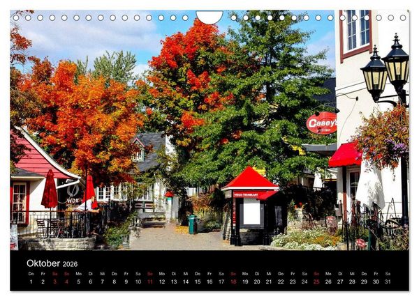 Produktbild: Indianer-Sommer Mont Tremblant Quebec (Wandkalender 2026 DIN A4 quer), CALVENDO Monatskalender