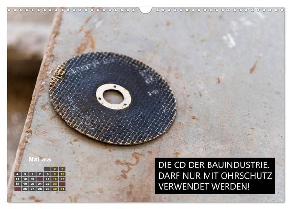 Produktbild: Humor in der Bauindustrie (Wandkalender 2026 DIN A3 quer), CALVENDO Monatskalender