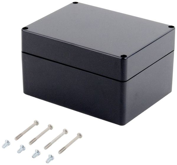 TRU Components KST 238 03238000.H Industrie-Gehäuse 160 x 120 x 90 ABS Schiefer-Grau 1St.