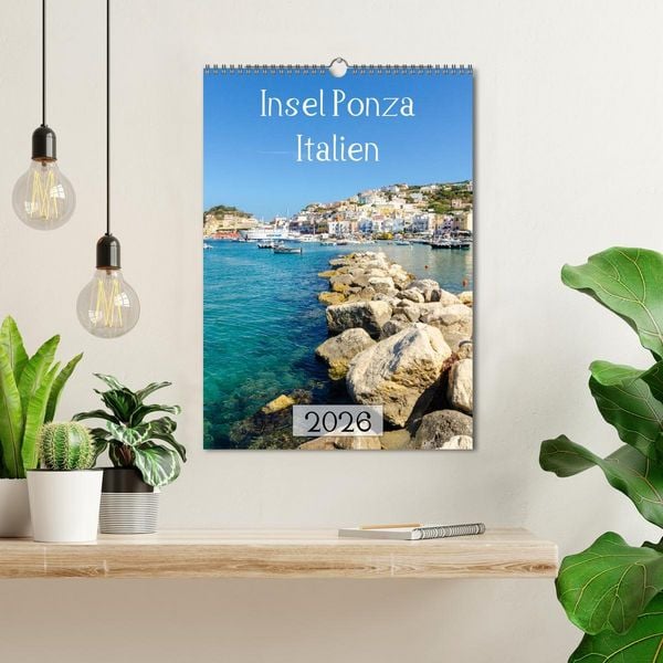 Produktbild: Insel Ponza - Italien (Wandkalender 2026 DIN A3 hoch), CALVENDO Monatskalender