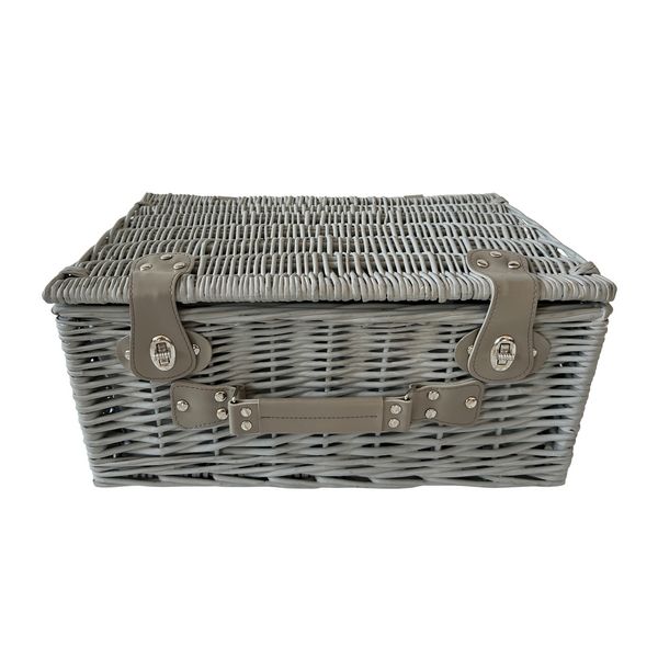 Produktbild: HTI-Living Picknickkorb f&uuml;r 4 Personen Finie Grau Picknickkorb f&uuml;r 4 Personen Finie Grau