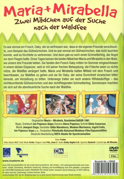 Produktbild: Maria + Mirabella - Zwei M&auml;dchen auf der Suche nach der Waldfee