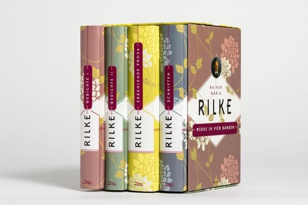 Produktbild: Rainer Maria Rilke, Werke in vier B&auml;nden (Gedichte I - Gedichte II - Erz&auml;hlende Prosa - Schriften) (4 B&auml;nde im Schuber)