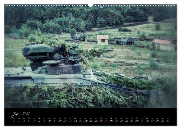 Produktbild: Sch&uuml;tzenpanzer Marder (Wandkalender 2026 DIN A2 quer), CALVENDO Monatskalender