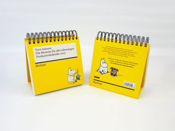 Produktbild: Die Mumins f&uuml;r alle Lebenslagen. Postkartenkalender 2027