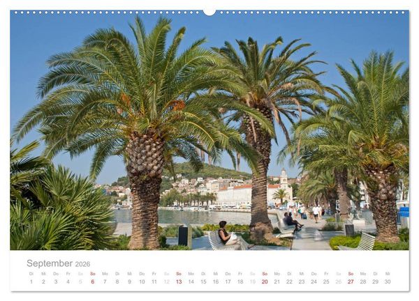 Produktbild: Kroatische Adriak&uuml;ste (hochwertiger Premium Wandkalender 2026 DIN A2 quer), Kunstdruck in Hochglanz