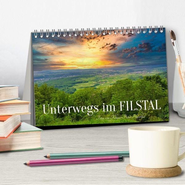 Produktbild: Unterwegs im Filstal (Tischkalender 2026 DIN A5 quer), CALVENDO Monatskalender
