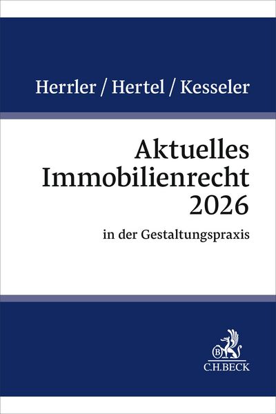 Produktbild: Aktuelles Immobilienrecht 2026