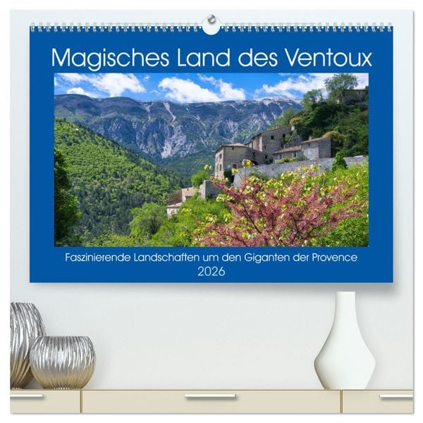 Produktbild: Magisches Land des Ventoux (hochwertiger Premium Wandkalender 2026 DIN A2 quer), Kunstdruck in Hochglanz