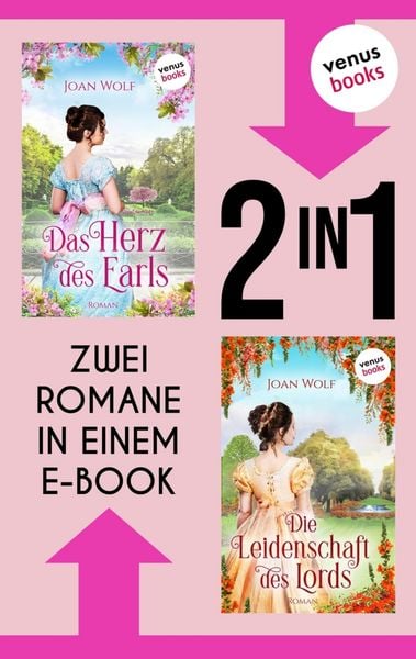 Produktbild: &raquo;Das Herz des Earls&laquo;, und &raquo;Die Leidenschaft des Lords&laquo;
