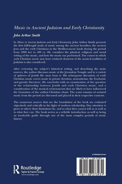 Produktbild: Music in Ancient Judaism and Early Christianity