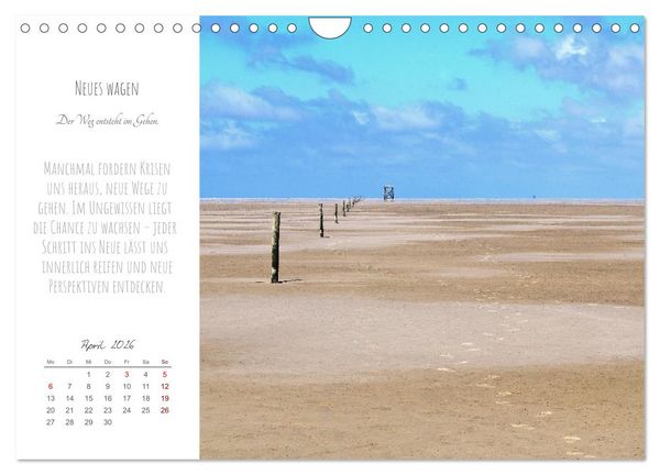 Produktbild: Was uns tr&auml;gt, wenn alles wankt. &Uuml;ber das Wachsen an Krisen (Wandkalender 2026 DIN A4 quer), CALVENDO Monatskalender
