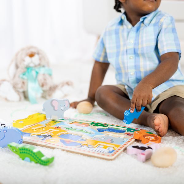 Produktbild: Safari Spieltiere Puzzle