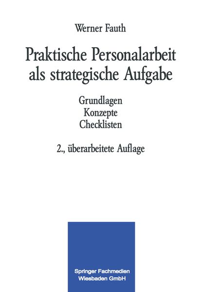 Produktbild: Praktische Personalarbeit als strategische Aufgabe