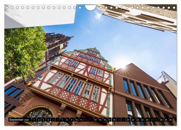 Produktbild: FRANKFURT Impressionen aus Mainhattan (Wandkalender 2026 DIN A4 quer), CALVENDO Monatskalender