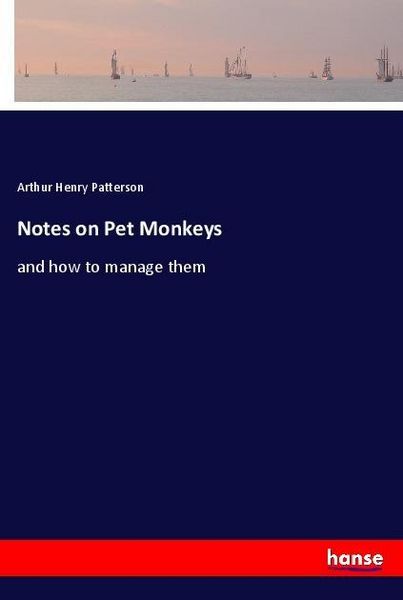 Produktbild: Notes on Pet Monkeys