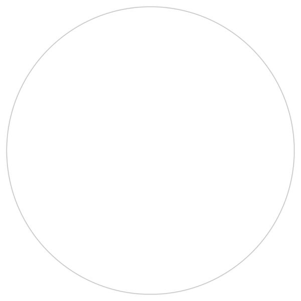 Produktbild: URSUS Tonzeichenpapier-Faltbl&auml;tter "Eiskristalle" (rund), &Oslash; 12 cm