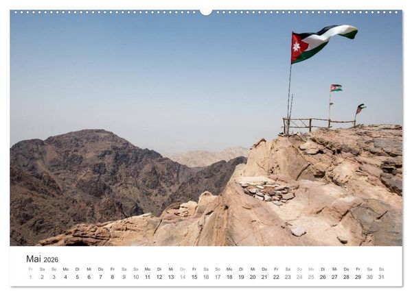Produktbild: Jordanien - ein Land faszinierender Sch&ouml;nheit (hochwertiger Premium Wandkalender 2026 DIN A2 quer), Kunstdruck in Hochglanz