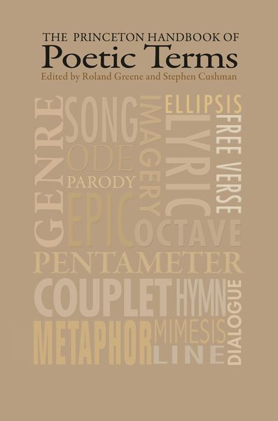 Produktbild: The Princeton Handbook of Poetic Terms