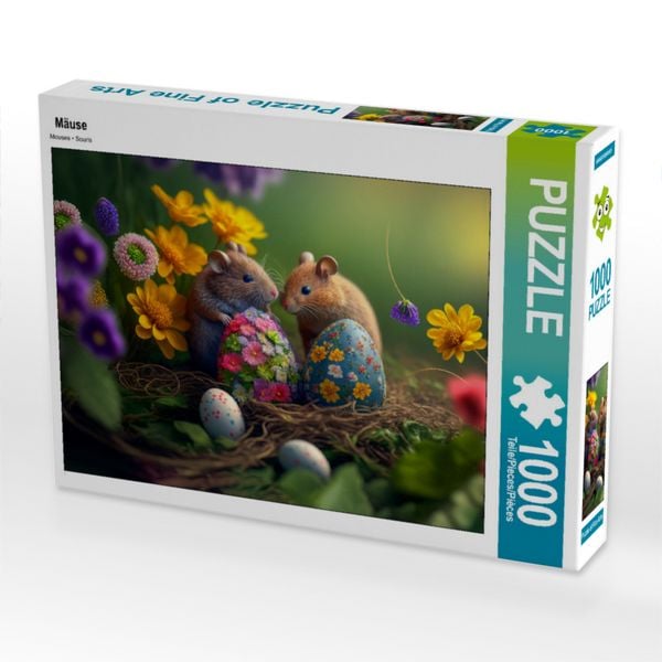 Produktbild: CALVENDO Puzzle Oh du sch&ouml;ne Fr&uuml;hlingszeit | 1000 Teile Lege-Gr&ouml;&szlig;e 64x48cm Foto-Puzzle f&uuml;r gl&uuml;ckliche Stunden