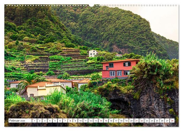 Produktbild: Madeira - Eine Perle im Atlantischen Ozean (hochwertiger Premium Wandkalender 2026 DIN A2 quer), Kunstdruck in Hochglanz