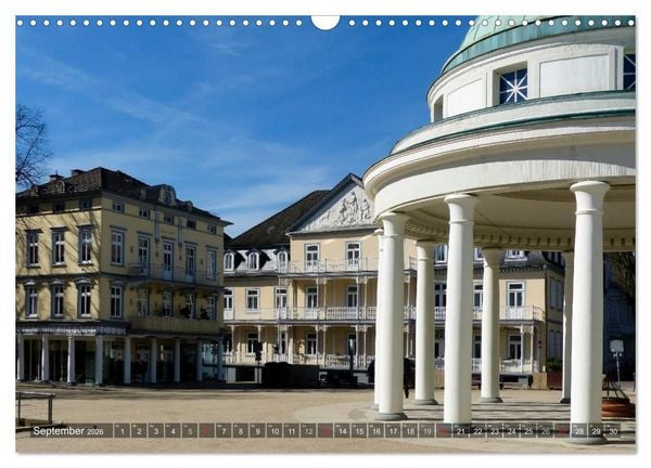 Produktbild: Bad Pyrmont - eine Kurstadt mit Flair (Wandkalender 2026 DIN A3 quer), CALVENDO Monatskalender
