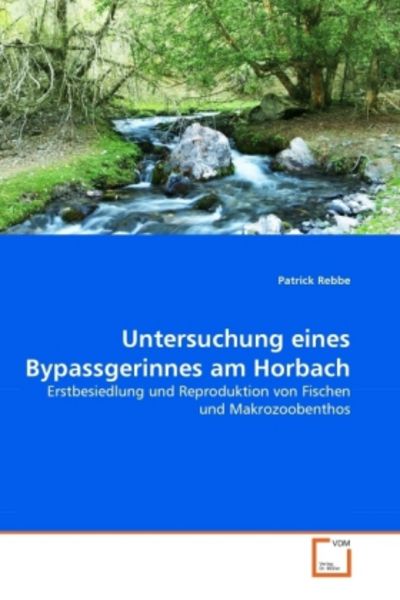 Rebbe, P: Untersuchung eines Bypassgerinnes am Horbach, Taschenbuch von Patrick Rebbe, VDM, 9783639292190