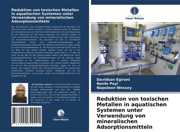 Produktbild: Reduktion von toxischen Metallen in aquatischen Systemen unter Verwendung von mineralischen Adsorptionsmitteln