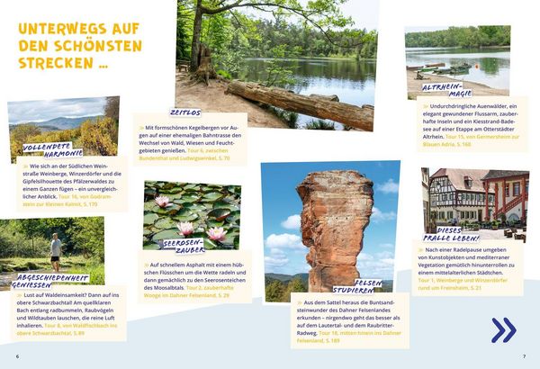 Produktbild: DUMONT Radelzeit in der Pfalz