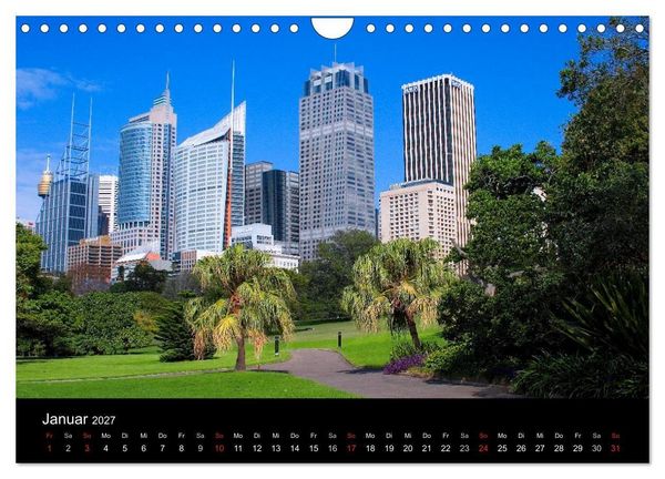 Produktbild: Australien (Wandkalender 2027 DIN A4 quer), CALVENDO Monatskalender