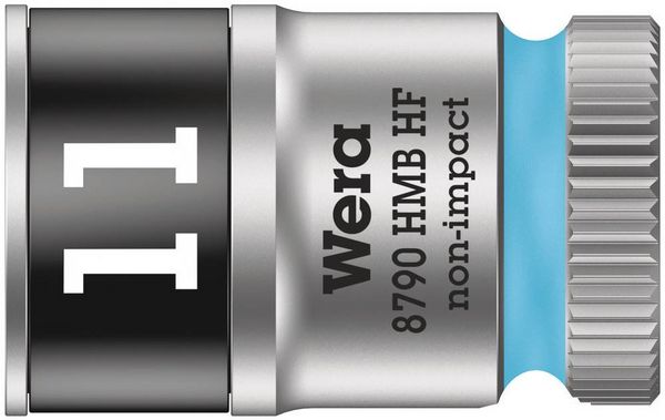 Produktbild: Wera 8790 HMB HF 05003745001 Au&szlig;en-Sechskant Steckschl&uuml;sseleinsatz 11mm 3/8\" (10 mm)