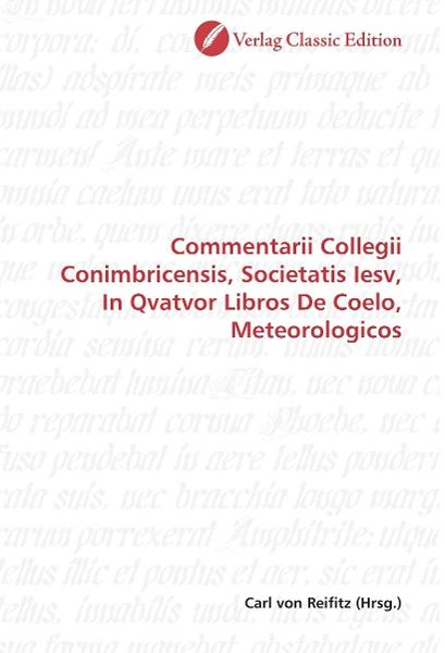 Produktbild: Commentarii Collegii Conimbricensis, Societatis Iesv, In Qva