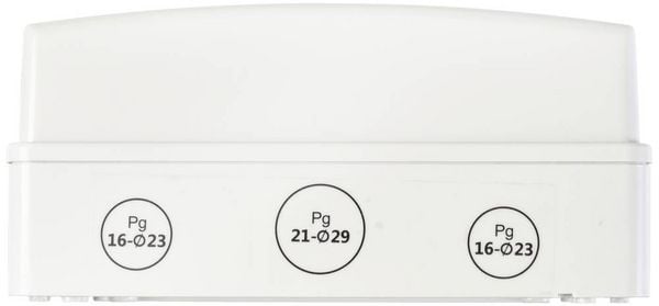 Produktbild: Sygonix SY-5491852 Kleinverteiler Aufputz Anzahl Teilungen = 8 Anzahl Reihen = 1 Inhalt 1St.